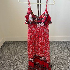 Anthropologie Floral Casual Maxi Dress